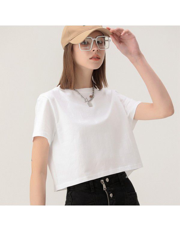 Short sleeve t-shirt women's spring and summer new...