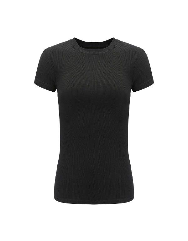 European and American t-shirt with short sleeves and large breasts for women in spring and summer 