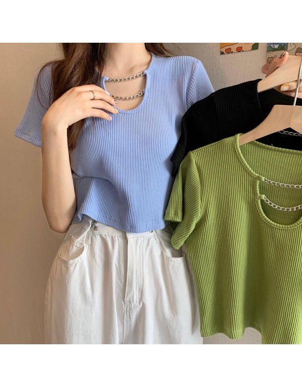 Summer Design Short Top Dress Women's New Short Sl...