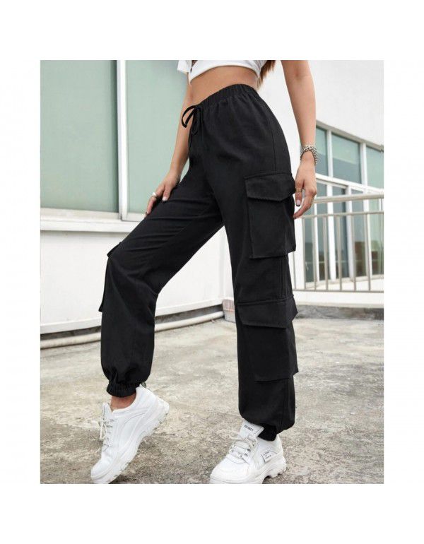 High Street Hip Hop Women's Pants Trendy Pants Ama...