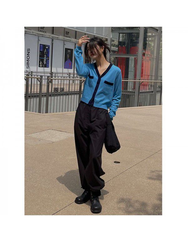 Loose casual straight leg pants for women's spring new Korean style versatile fashion pants