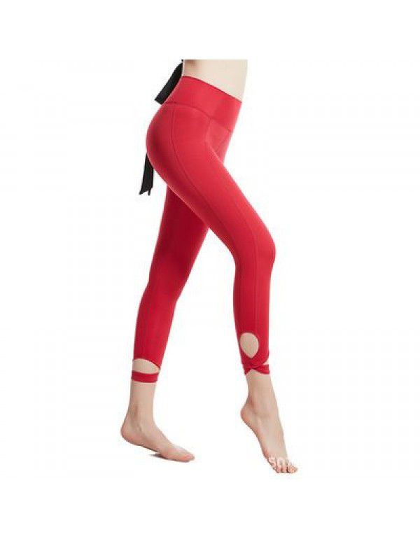 Dry Yoga Pants Female Hip Lift Tight Slim Leg Exercise Fitness Pants Sexy Fashion Dance Pants Female