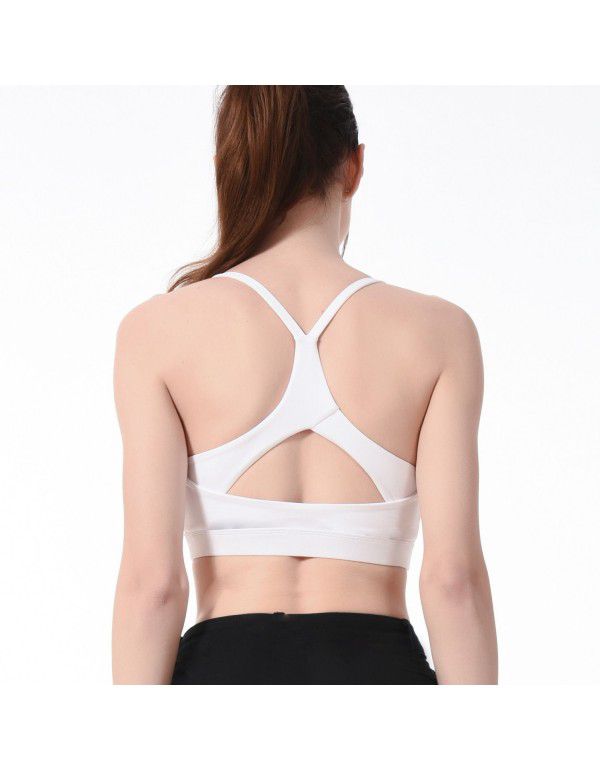 New European and American Beauty Back Sports Yoga Bra Underwear Running Sports Quick-Dry Yoga Gymnastics