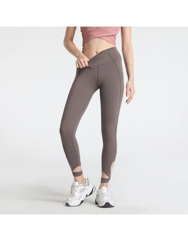 Dry Yoga Pants Female Hip Lift Tight Slim Leg Exercise Fitness Pants Sexy Fashion Dance Pants Female