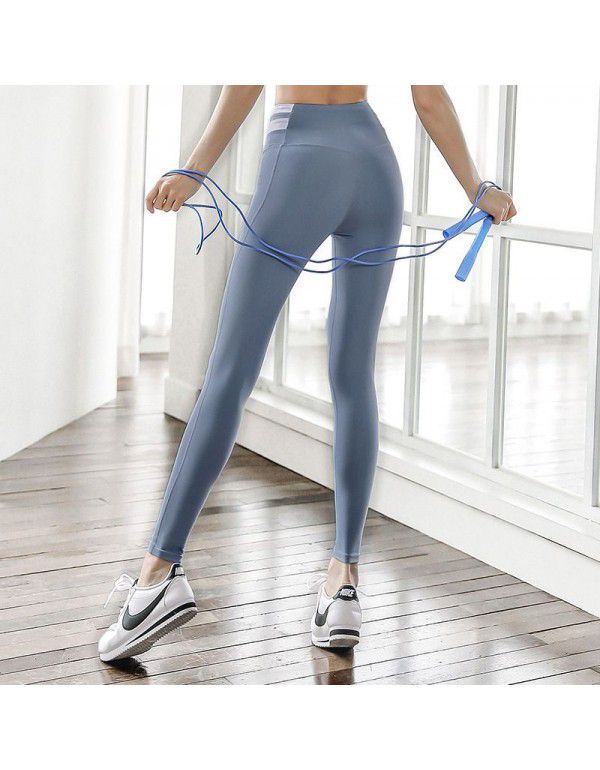 Yoga Pants Women's High Waist Tight Hip Lifting Pants Running Pants Slim Fit and Slim Training Fitness Pants