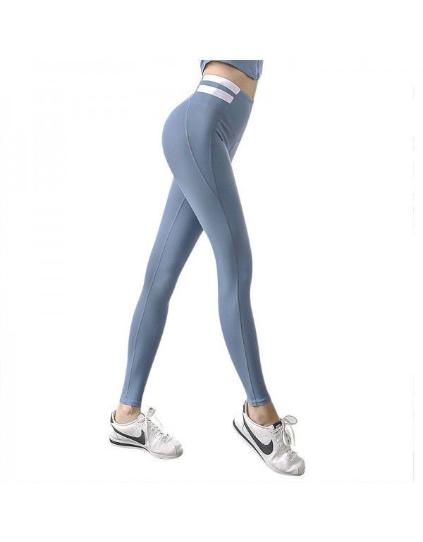 Yoga Pants Women's High Waist Tight Hip Lifting Pants Running Pants Slim Fit and Slim Training Fitness Pants