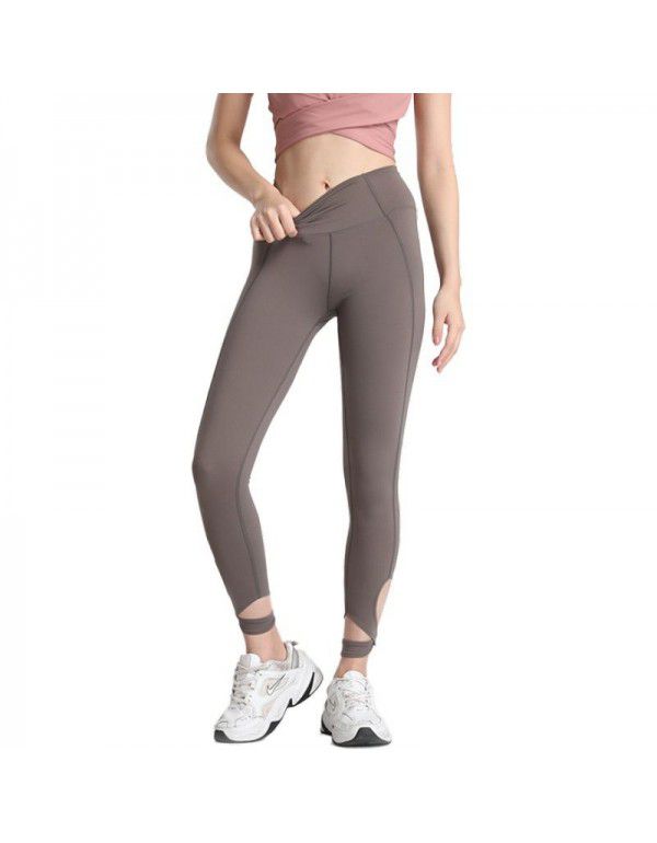 Dry Yoga Pants Female Hip Lift Tight Slim Leg Exercise Fitness Pants Sexy Fashion Dance Pants Female