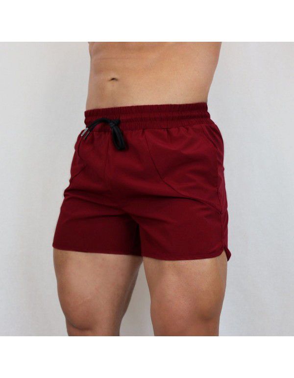 Summer Fitness Sports Shorts Light Board Triple Pants Men's Quick Drying Breathable Stretch Shorts 