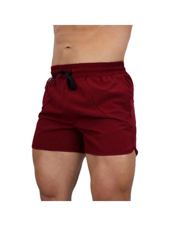 Summer Fitness Sports Shorts Light Board Triple Pants Men's Quick Drying Breathable Stretch Shorts 