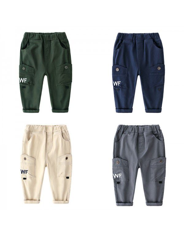 Boys' Pants New Spring and Autumn Seasons New West...