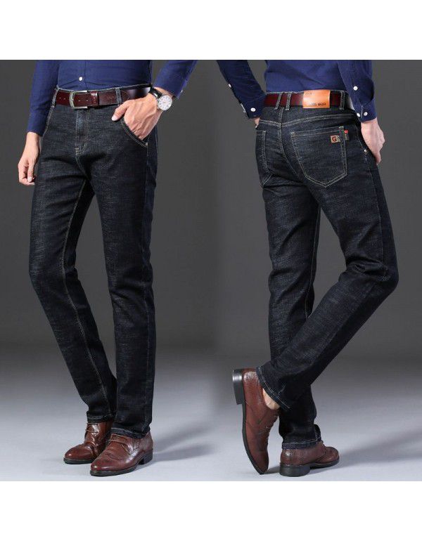 Men's Jeans Spring and Autumn Comfortable Elastic ...