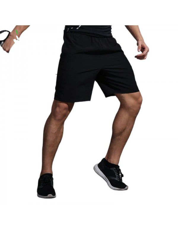 Training pants, shorts, men's fitness pants, men's slim, loose, breathable running pants, marathon track and field pants 