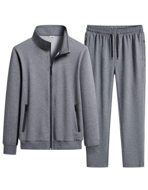 New Men's Casual Sports Set Co...