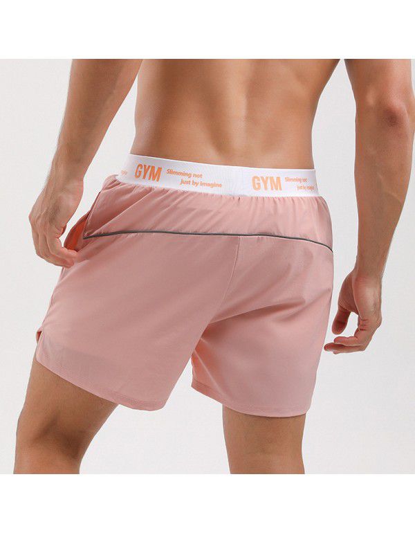 Summer running loose casual quick-drying elastic f...