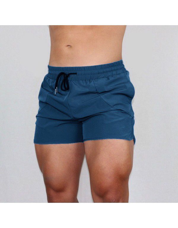 Summer Fitness Sports Shorts Light Board Triple Pants Men's Quick Drying Breathable Stretch Shorts 