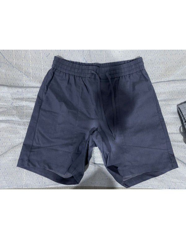 Spring and Summer New Men's Shorts Sports Leisure Series Outdoor Fashion Workwear Solid Color Loose Fit Men