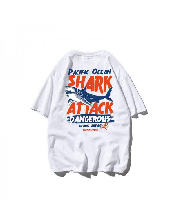 Shark short-sleeved European a...
