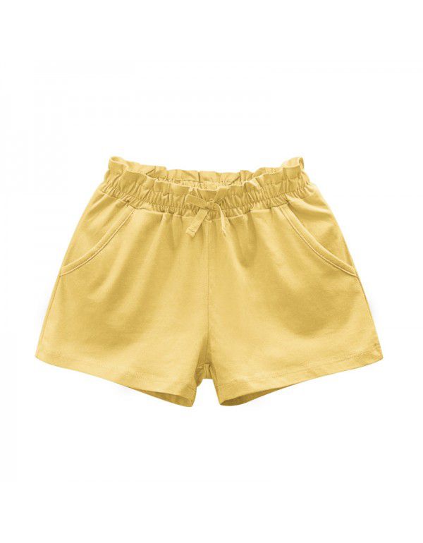 Summer New Girls' Pants Wholesale Children's Summer Shorts