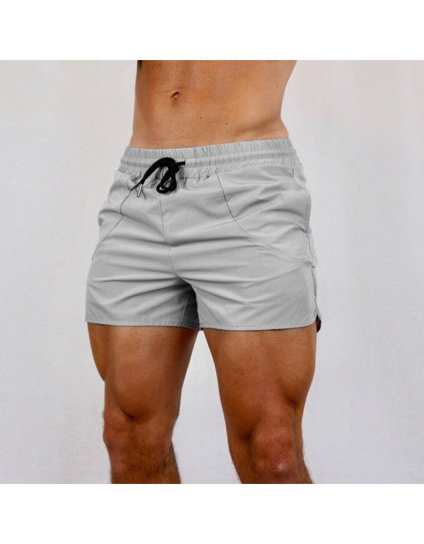 Summer Fitness Sports Shorts Light Board Triple Pants Men's Quick Drying Breathable Stretch Shorts 