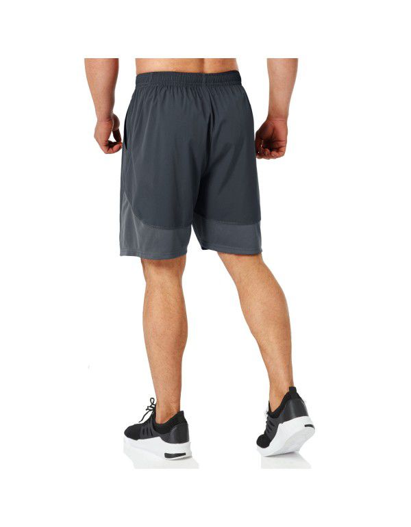 Summer fitness running five-point beach pants Men's quick-drying loose casual outdoor muscle sports shorts 