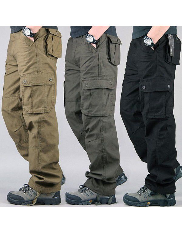 Multi Pocket Men's Workwear Pa...