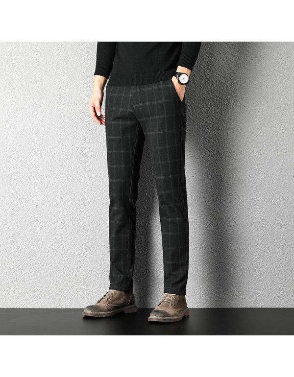 Casual pants for men in autumn and winter Business...